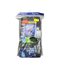 Hanes Boys' 7 Tagless Boxer Briefs Underwear Size Large