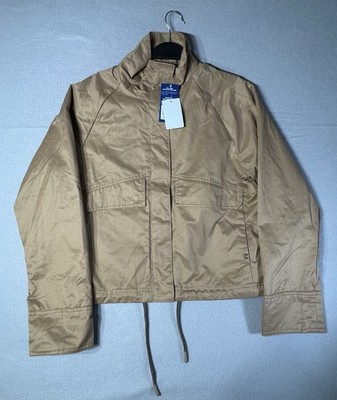 NWT HUK Boatyard Jacket Women's S Tan Fishing Performance H6400036-201-L