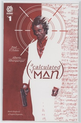 A CALCULATED MAN 4-ISSUE COMPLETE SET #1-4  AFTERSHOCK  VF/NM-NM