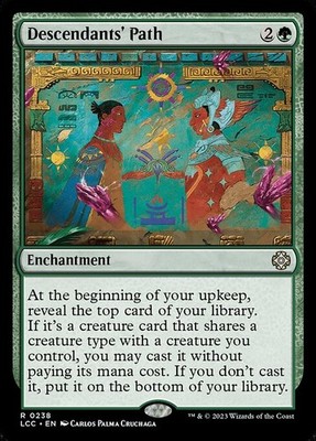 Descendants' Path 238 R Normal LCC MTG NM