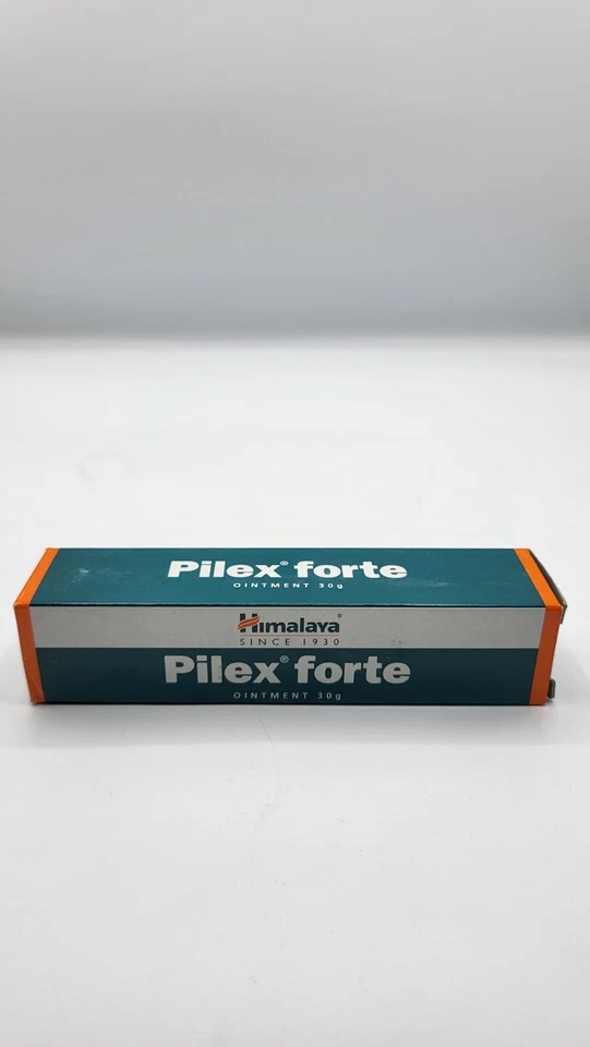 Pilex Forte 新鲜软膏美国 10 包缓解直肠出血疼痛痔疮 — 第 2/4 张图片