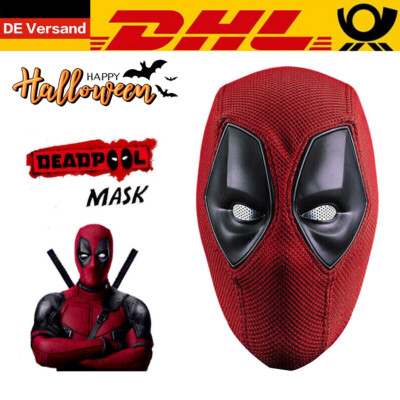 Kinder Erwachsene Superheld Deadpool Cosplay Kostüm Overall Junge Halloween DE