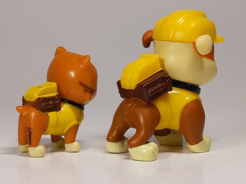 Paw Patrol Kitty Catastrophe Rubble Nickelodeon Spin Master Figures Loose - Picture 4 of 15