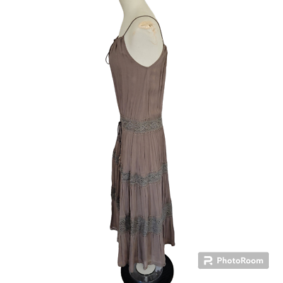 chiffon dress zara Zara satin chiffon polka dot dress S (4-6)