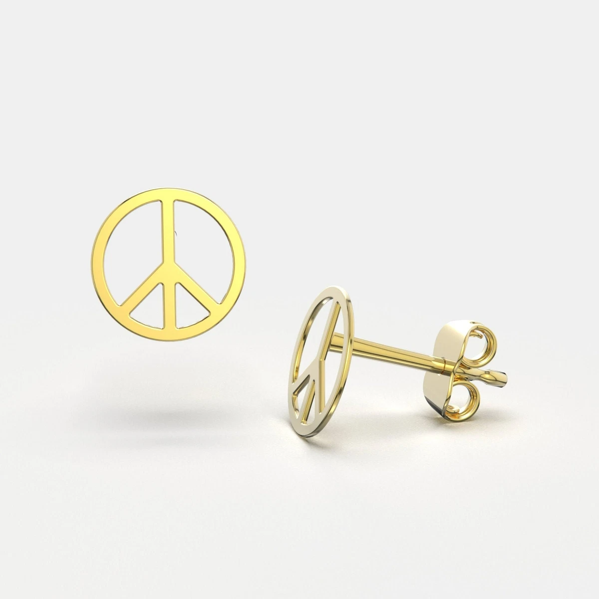 Hippie stud earrings deals
