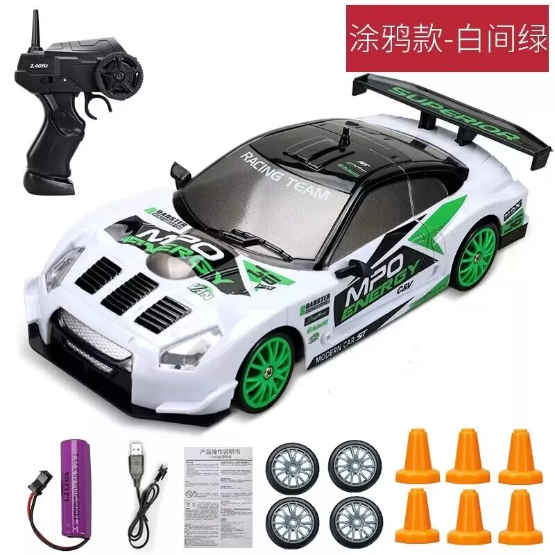 Carro Elétrico/RC 2.4G Drift Rc Car 4WD RC Drift Car Toy Controle