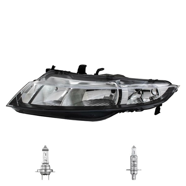 Halogen Scheinwerfer Links H1 FüR Honda Civic Viii Hatchback Inklusive Lampen-image