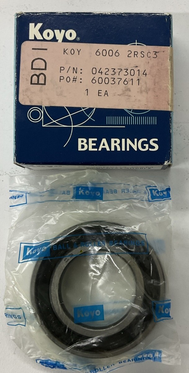 Koyo 60062RSC3-GXM Sealed Bearing 55x13mm, 30mm ID | eBay Koyo 60062RSC3-GXM Sealed Bearing 55x13mm, 30mm ID | eBay