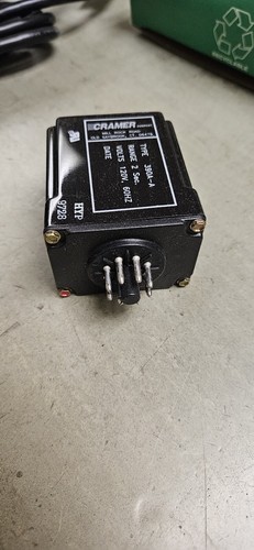 Cramer 390A-A timer relay .05 to 2 second 120 volt 60 hz new OPEN BOX - Picture 4 of 4