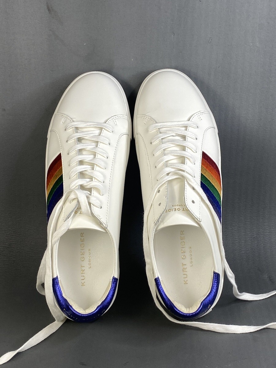 Kurt Geiger London Lennon Embroidered Sneakers Size 45-US Size 12 Lennon Embroidered Kurt Geiger Sneaker shoe mens size 12 (45  main image 2