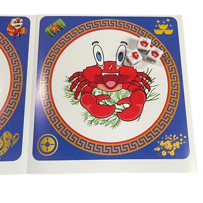 Gourd Fish Shrimp Crab dice Crown anchor game Bau ca tom cua -FAST