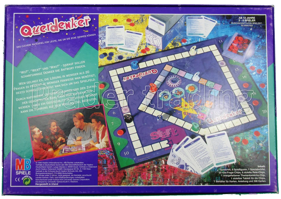 Querdenker - 20 Questions von MB - kontrolliert in akzeptablen Zustand - Bild 2 von 4