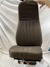 FREEDMAN 859665 SHIELD DRIVER RIGID SEAT-Brown Fabric-LH Recline & LH Lumbar