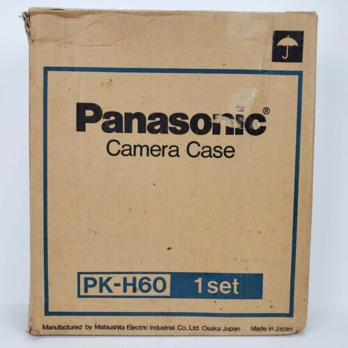 Vintage Panasonic PK-H60 Camera Case With Box and Instructions Japan New