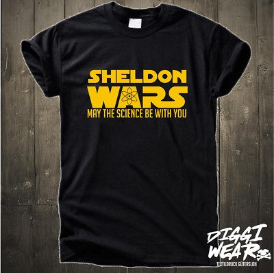 SHELDON WARS | COOPER STAR | BIG BANG THEORY | NERD | GEEK THE KULT FUN SHIRT