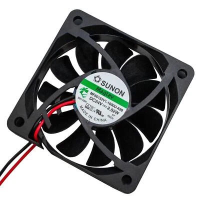 Lüfter 24V DC 1,8W 60x60x15mm 44,8m³/h 4700U/Min 44,8m³/h Sunon MF60152V11000UA9