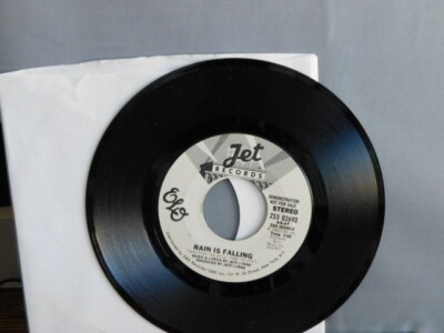ELO RAIN IS FALLING PROMO  45 RPM RECORD 057