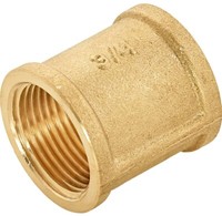 "Lux Gewinde Muffe 24,1Mm Rp 3/4\" Messing VerbindungsstüCk Rohrmuffe"