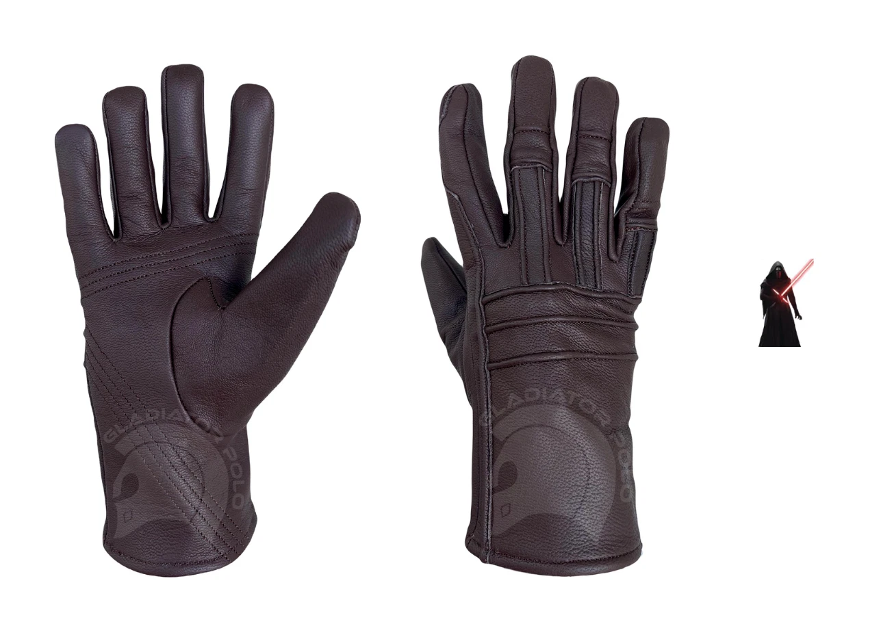 Star Wars Kylo Ren Cosplay Gloves Costume Trek Sith Lord LEATHER Sci-fi Mando
Opens in a new window