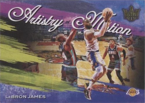 2020-21 Panini COURT kings LEBRON JAMES - Contemporaries- 25/99 