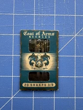 Vintage Coat of Arms 20 Sharps 3/9 Needles Redditch England Sewing Supplies