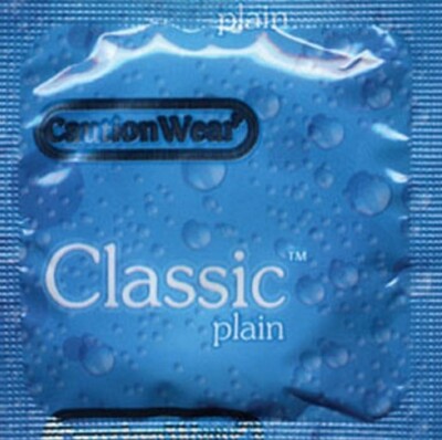 100 pieces pack  CAUTION WEAR Classic Lubricated latex condoms condones