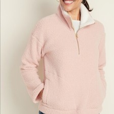 Old Navy plush Sherpa pullover