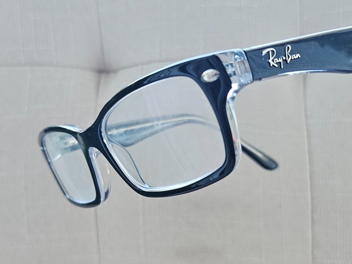 Ray-Ban Women Glasses Frame Clear/Black Eyeglasses RB1530 48[]16