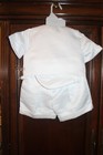 Baby Boy BAPTISM/CHRISTENING Blessing 5 Pcs White SUIT OUTFIT SET 18 Mos NEW Vtg — photo 3