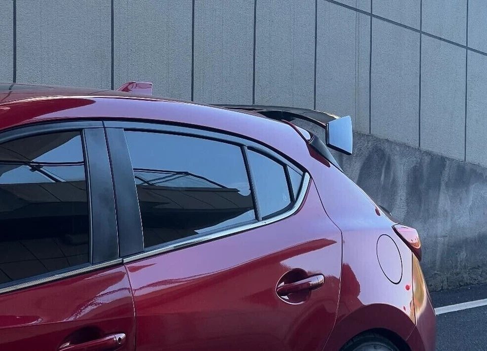 52'' Rear Spoiler Unpainted B Wing Trunk Universal For Toyota Yaris Hatchback — 第 4/4 张图片