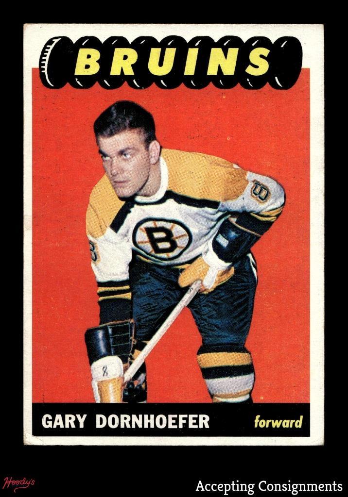1965-66 Topps #38 Gary Dornhoefer VG-EX BRUINS