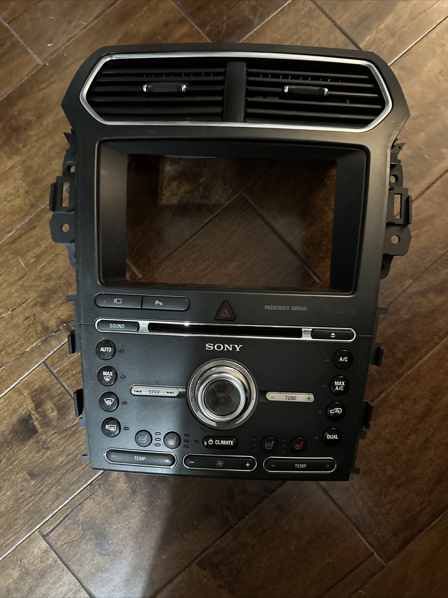 2017-2018 Ford Explorer Radio Climate Control Panel P/N: HB5T