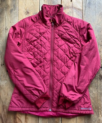 Merrell Quilted Opti-Warm Jacket - S/P - Pink