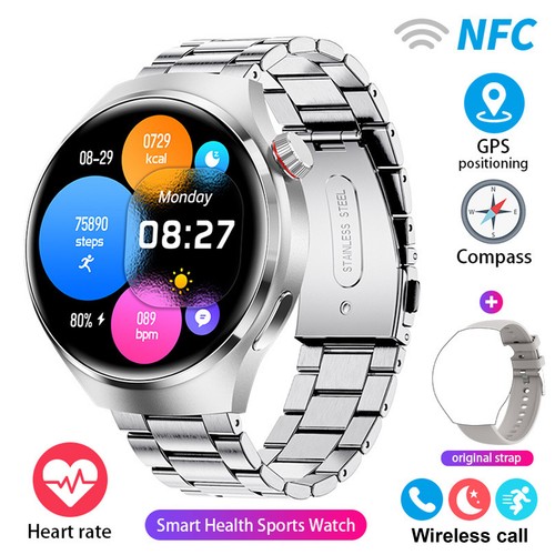 Montre connectée homme montre intelligente NFC GPS Bluetooth sport homme femme montre-bracelet - Photo 19/31