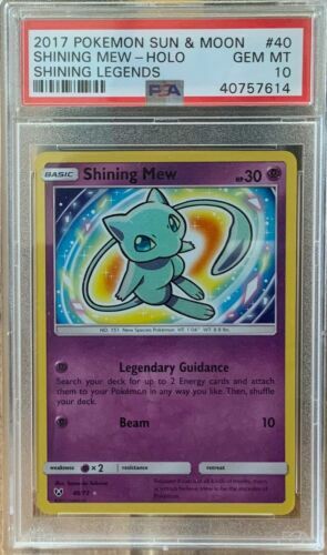 PSA 10 Mew 017/036 CP5 Dream Shine Collection 1st Edition Pokemon