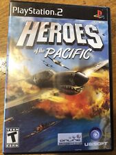 Heroes of the Pacific (Sony PlayStation 2, 2005) Case And Manual Only