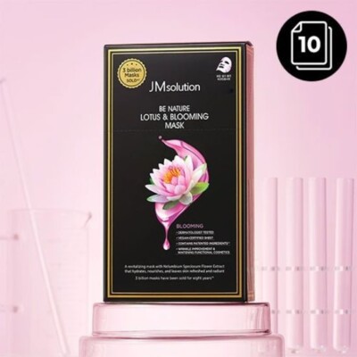 JMsolution BE NATURE Masks 6 types, Moisturizing, Korean Cosmetics, KBeauty