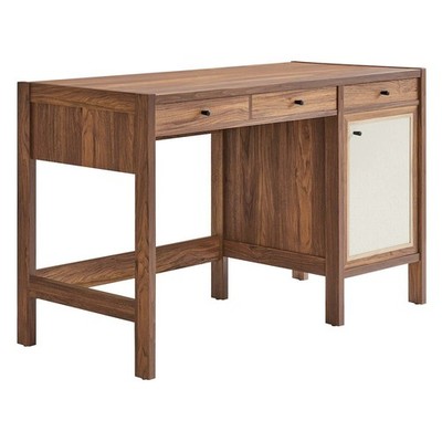 Capri 49'' Wood Grain Office Desk