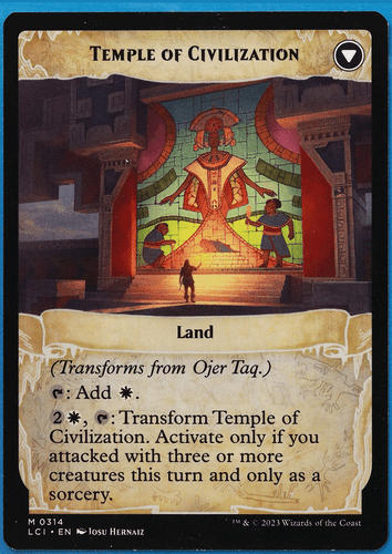 Ojer Taq, Deepest Foundation (Showcase) The Lost Caverns of Ixalan NM (506684) - Picture 2 of 2
