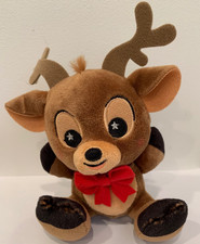Disney Parks Wishables Christmas Reindeer Mini 5" Plush NWOT