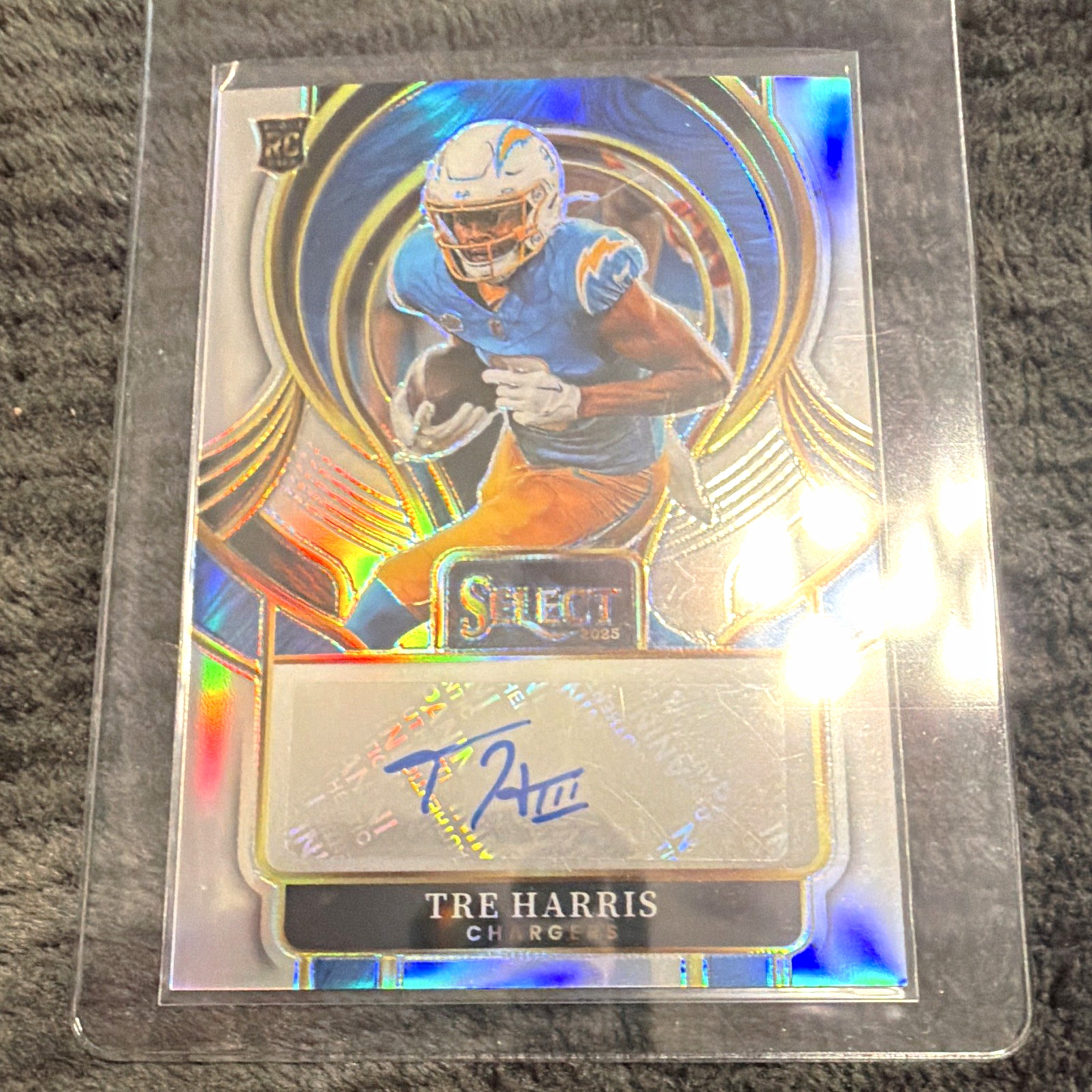 Panini 2025 Select Tre Harris Select Signatures Prizm RC Auto #SIP-THS