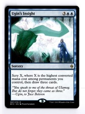 Ugin's Insight 87 Battle for Zendikar R MTG LP