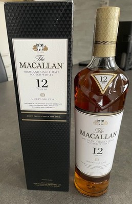 The Macallan 12 Years Sherry Oak Cask Whisky 0,7l in Geschenkbox