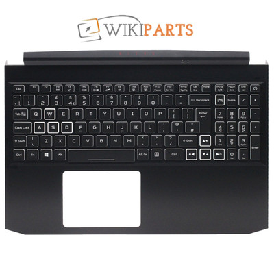 Für Acer Nitro 5 An515-55-51pl Handauflage Oberhülle UK Layout Tastatur schwarz