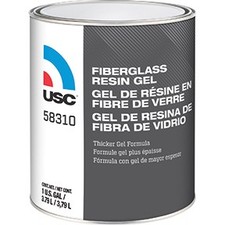 Fiberglass Resin Gel, 1-Gallon USC-58310