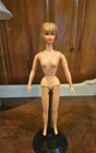 Vintage 1970 Mattel Dramatic New Living Blonde Barbie #1116 TLC Parts Repair