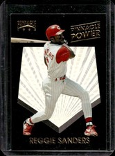 1996 Pinnacle Reggie Sanders Power #6 Reds