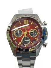 SEIKO Lupin the Third 3000 Limited Edition Quartz Watch Analog Stainless RED SLV