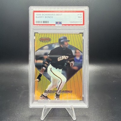 Barry Bonds PSA 7 1996 Bowman's Best San Francisco Giants #10