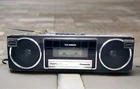 Vintage 80s Panasonic RX-FM25 Boombox Portable Cassette/FM Radio Player~WORKING!